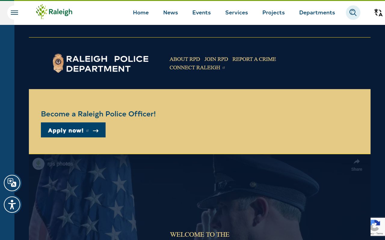 Raleigh Police Department arrest records and jail mugshots