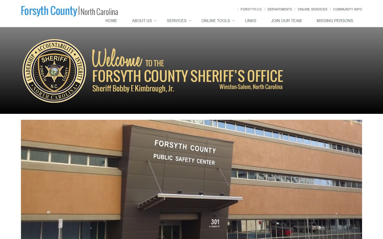 Forsyth County Sheriff's Office jail mugshots and booking records